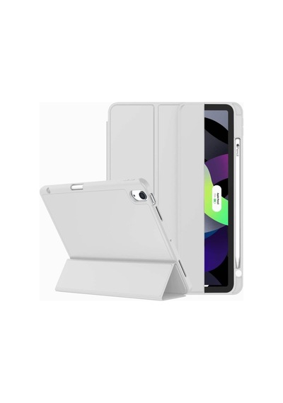 Apple Uyumlu iPad Air 11inç M2 2024 Kılıf Pen Charge Kalem Bölmeli A2902 A2903 A2904