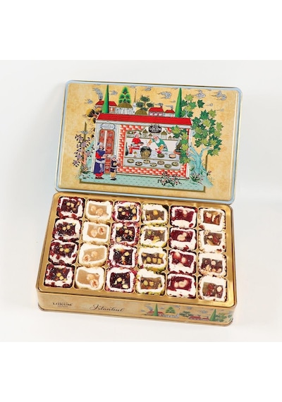Lokum Atölyesi Hürrem Sultan Ballı Antep Fıstıklı Fındıklı Bademli Lokum 600 G
