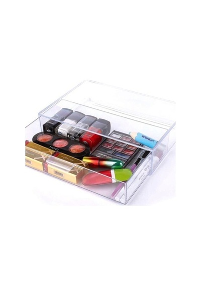 Küçük Makyaj Organizeri Modülü Kozmetik Fırça Düzenleyici Organizer /cn1503 Beyaz Diğer