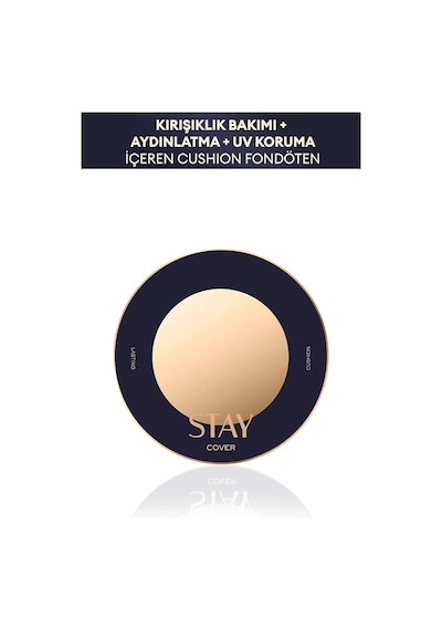 Uzun Süre Kalıcı, Yüksek Kapatıcılık Sağlayan Cushionspf40++15g Stay Cushion No.21n Çok Renkli