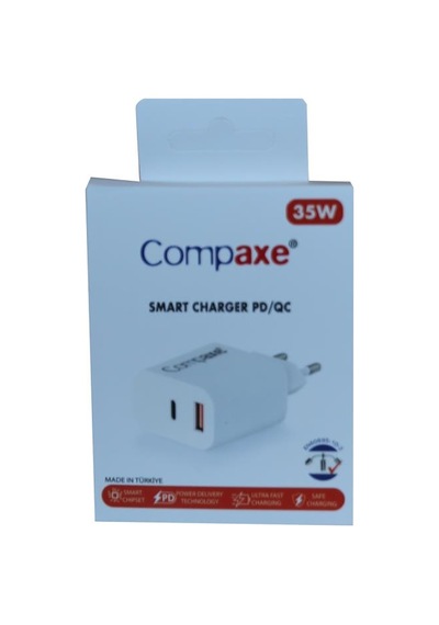 Compaxe Cta-350ut 35w 5v 3a Pd-qc+ Type-c Usb Şarj Kablosu