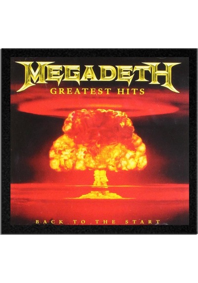 Beam Dijital Megadeth Greatest Hits Albüm Arma Peç Patch Yama