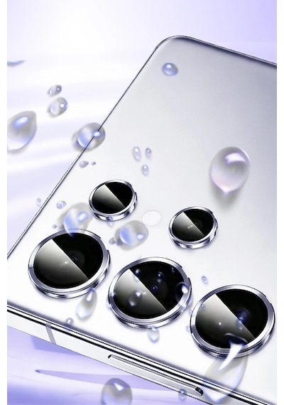 Samsung Galaxy Uyumlu S26 Ultra Bilvis Titan Kamera Lens - Gümüş Diğer