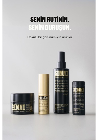 Stmnt Yarı Mat Güçlü Tutuş Esnek Lifli Saç Pomadı 100ml