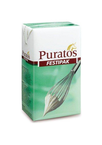 Puratos Festipak Şekersiz Bitkisel Sıvı Şanti 1 L