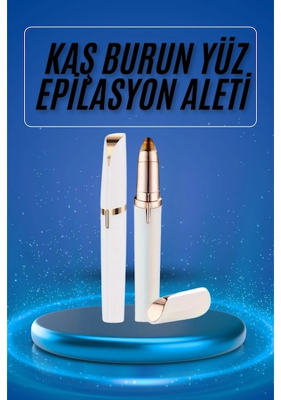 Epilasyon Aleti Tüy Kıl Alma Kaş Bıyık Unisex Yüz Bakım Tıraş Aleti