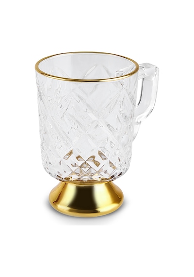 Karaca Milas Desenli Mug 300 Ml Şeffaf