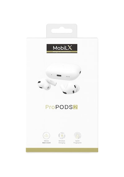 Mobilx Pro 2 Airpods Pro 2 Görünümlü Premium Stereo Ses Hd Mikrofon Kablosuz Bluetooth Kulaklık