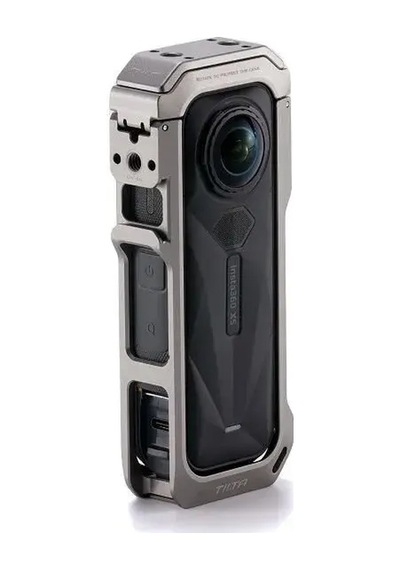 Tilta Ta-t90-fcc-tg Insta360 X5 İçin Tam Kamera Kafesi Titanyum Gri