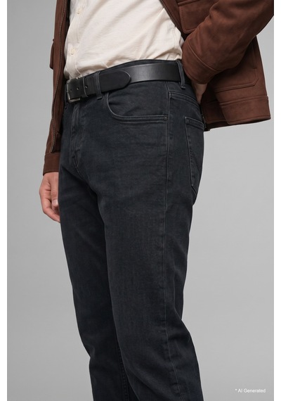 Defacto Sergıo Regular Fit Normal Bel Boru Paça Jean Pantolon H5625ax26aunm41 Yeşil-nm41
