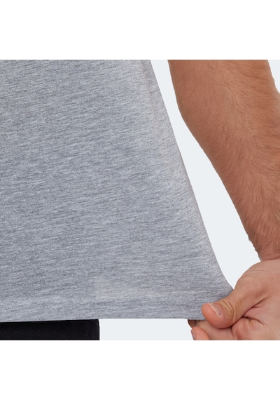 Slazenger RIVALDO Erkek V Yaka Gri Tişört
