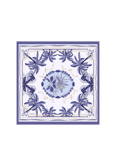Arancia Mor 90x90 Pure Touch Eşarp Mor Mor