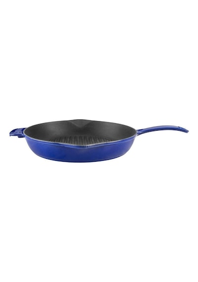 Lava Yuvarlak Saplı Izgara Tava 28 Cm Mavi Lv Y Gt 28 K0 B