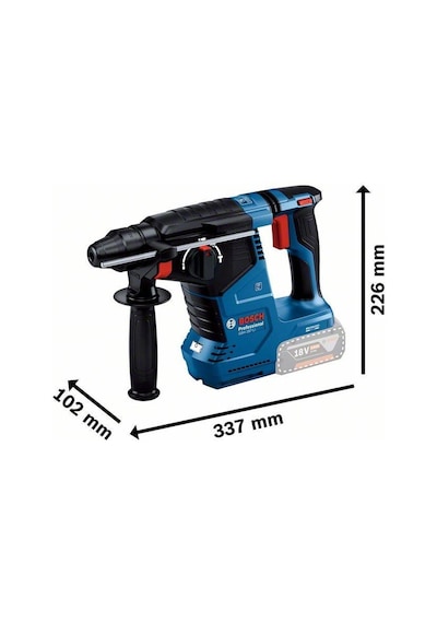 Bosch Gbh 187 Tek Akülü Kırıcı Delici 4 Amper Bez Çantalı