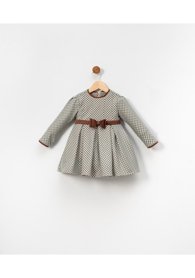 Xo Kids Kız Çocuk Elbise 1-4 Yaş 2820 Mavi