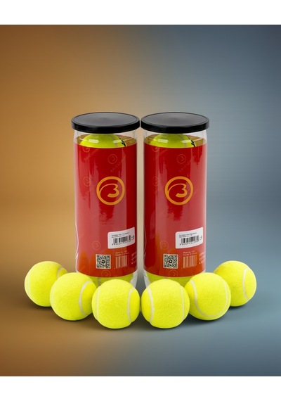 6'lı Dayanıklı Tenis Topu Seti Antrenman Ve Günlük Kullanım İçin