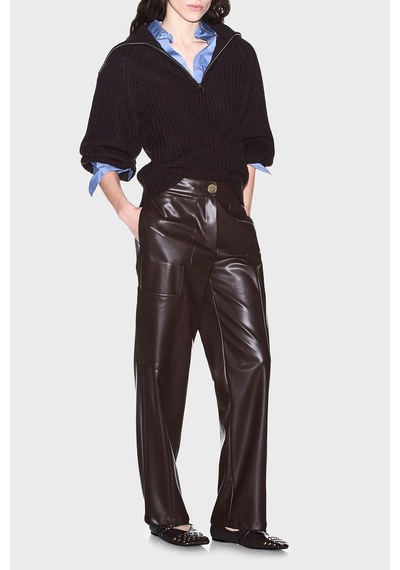 Armani Exchange Oversize Fit Geniş Paça Cep Detaylı Pantolon Kadın Pantolon Xw002475 Af10203 U6032 Kahve Armani Exchange Oversize Fit Geniş Paça Cep Detaylı Pantolon Kadın Pantolon Xw002475 Af10203 U6032 Kahve