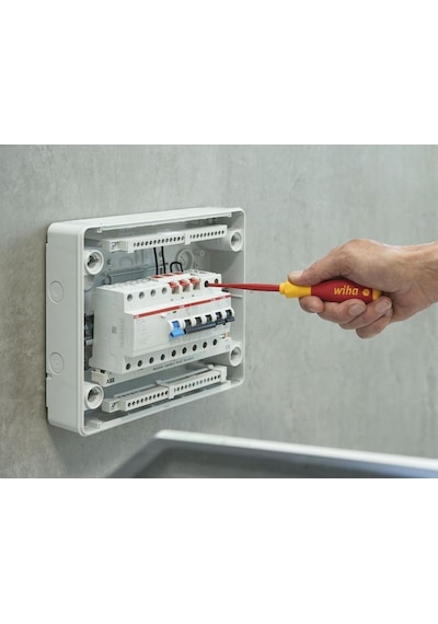 Wiha 3201 SoftFinish Düz VDE Tornavida slimFix 1.2 x 6.5 x 150mm 35392
