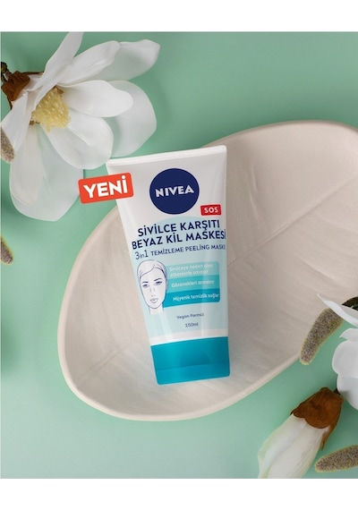 Nivea Beyaz Kil Maskesi 2 x 150 ML