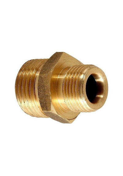 Pirinç Sarı Orantılı Nipel 1/2-3/4