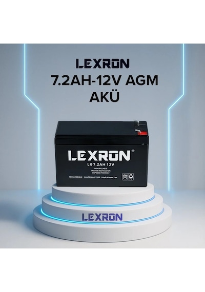 Lexron 7.2ah 12v Agm Akü