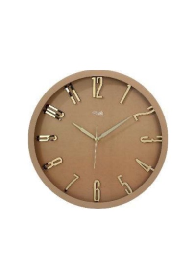 071-p2 Pleksi Kabartma 40 Cm Duvar Saati Dekoratif Salon Ofis Saat Model 071 Çok Renkli