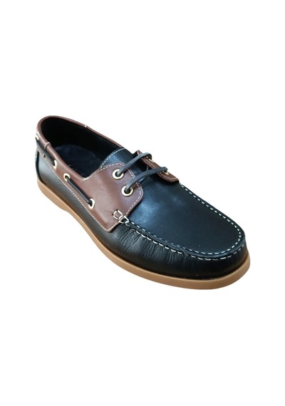Castle Black 42702 Erkek Deri Casual Ayakkabı Siyah Siyah