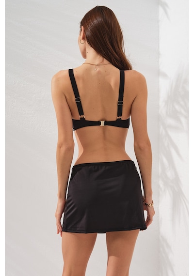 Pierre Cardin Pearl Etekli Fra Bikini Takım Üçlü Set Siyah 231228 231228 Sıyah Siyah
