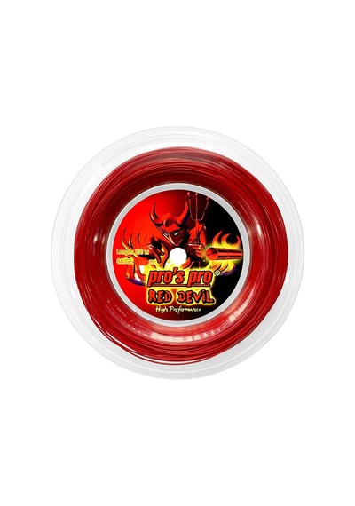 Pros Pro Red Devil 1,24 MM. Rulo Raket Kordajı 200 Metre Kırmızı