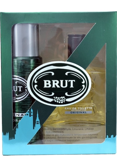 Brut Orginal Erkek Parfüm EDT 100 ML + Erkek Deodorant 200 ML