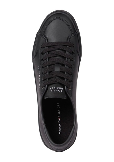 Tommy Hilfiger Core Corporate Vulc Leather Siyah