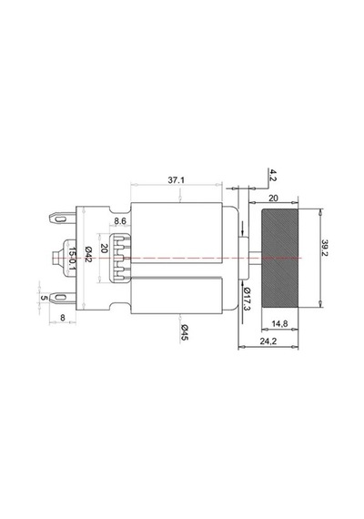 Devremarkt Rs775 Dc 12v Titreşim Motoru 8000rpm Elektrikli Masaj Koltuk Güzellik Makinesi Kurbağa Hayvan