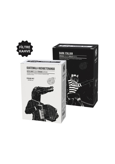 Noir Pit Coffee Co. Guatemala Ve Dark Italian Filtre Kahve 2x250 G Diğer