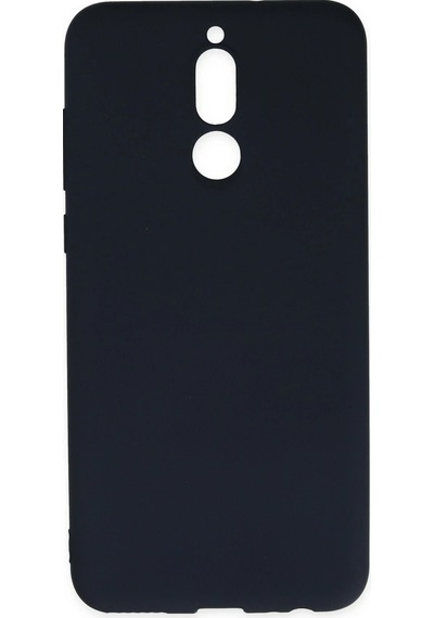 Newface Huawei Mate 10 Lite Kılıf Nano İçi Kadife Silikon Semeglbl - 15 - Lacivert