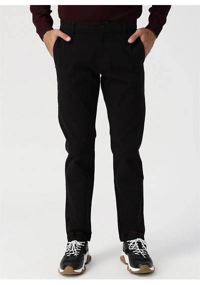 Dockers Slim Fit Dar Paça Siyah Erkek Pantolon 79488-0006 Siyah