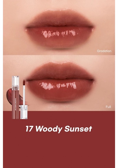 Glasting Water Tint Sunset/gün Boyu Kalıcı Parlak Tint- Günbatımı Serisi-17 Woody Sunset Diğer