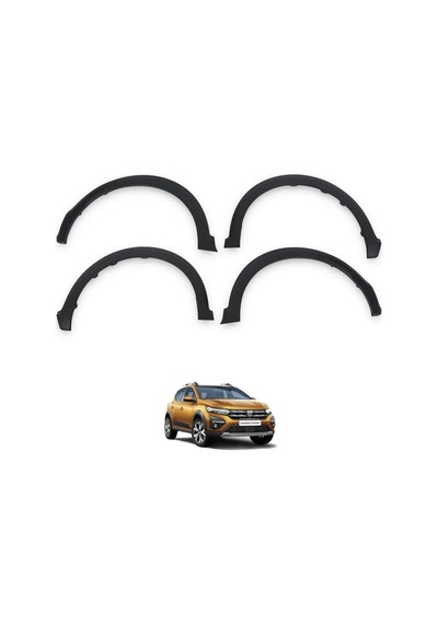Ferrous Autoaccessories Dacia Sandero Çamurluk Koruma Dodik Seti 4 Parça 2021 Ve Üstü