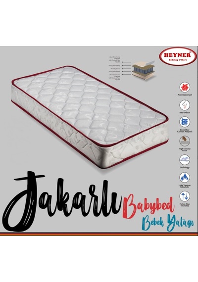 Babyhopeankara 80X130 Heyner Ortopedik Yaylı Yatak Delüx Soft Yaylı Bebek Yatağı