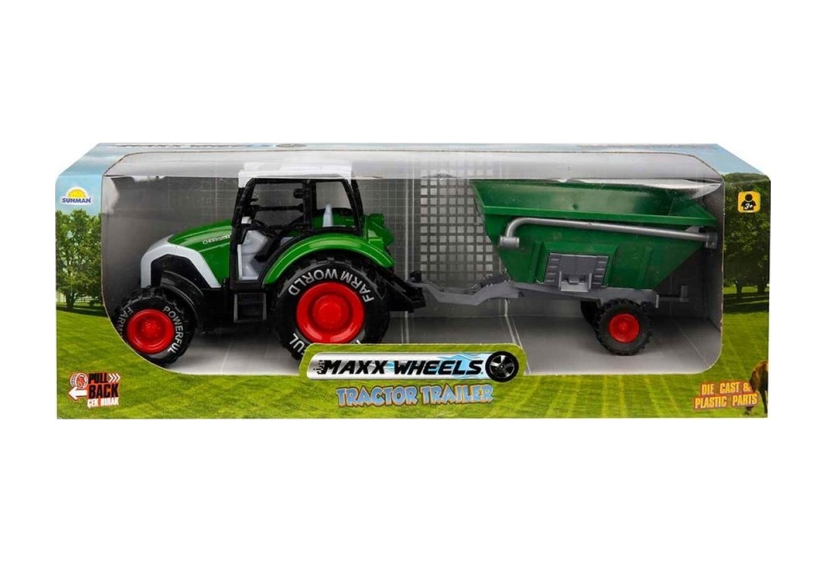 2556 Maxx Wheels Traktör Çiftlik Aracı Yeşil