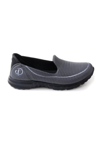 Diva Mod 801-24 Triko Konforlu Esnek Kadın Sneaker Füme