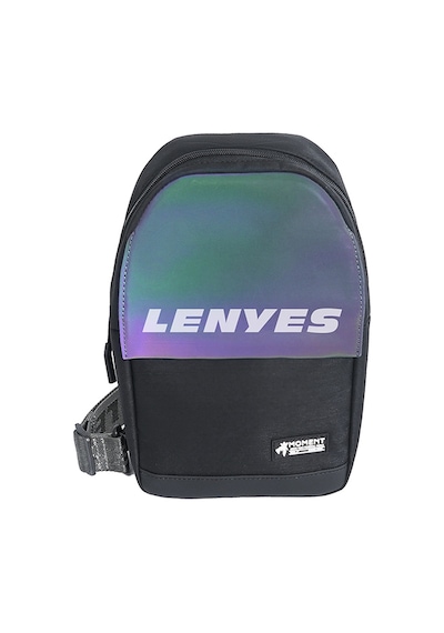 Lenyes Lb712 Dazzling Serisi Çok Amaçlı Su Geçirmez Göğüs Çantası Siyah Siyah