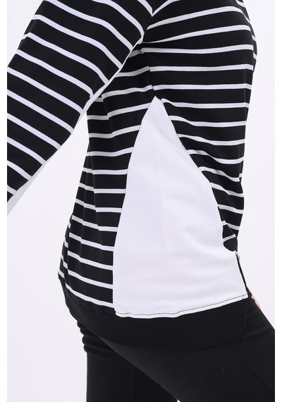 Toontoy Kids Toontoy Kız Çocuk Sweatshirt Siyah
