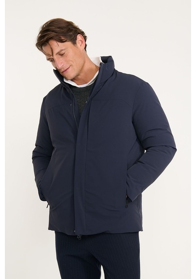 Ac&Co / Altınyıldız Classics Erkek Lacı Standart Fit Normal Kesim Dik Yaka Fermuarlı Fleto Cepli Kaban Laci Ac&Co / Altınyıldız Classics Erkek Lacı Standart Fit Normal Kesim Dik Yaka Fermuarlı Fleto Cepli Kaban Laci