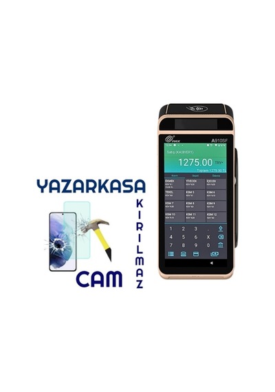 Pax A910sf Yazarkasa Kırılmaz Cam Nano