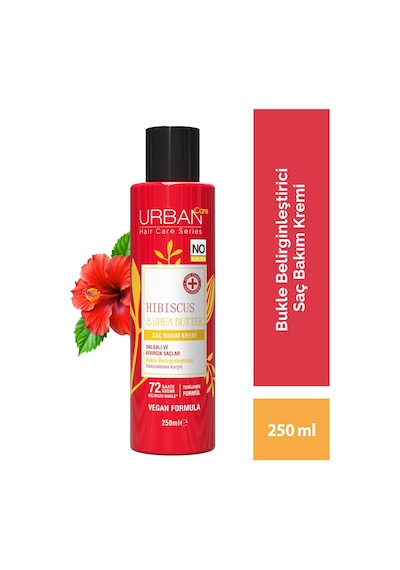 Hibiscus & Shea Butter Kıvırcık Ve Dalgalı Saçlara Özel Saç Kremi 250ml-vegan