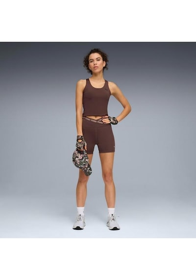 Puma Strong Cf Short Kadın Kahverengi Tayt