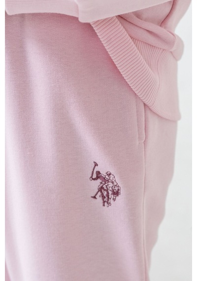 U.S. Polo Assn. Kız Çocuk Baskılı Pembe Uzun Kol Eşofman Takımı Us2704-c-v1 Us2704-c-v1