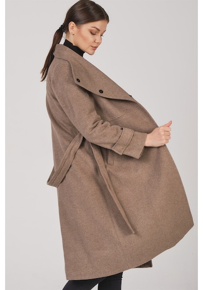 Z6645 Dewberry Bayan Palto-vizon Vizon