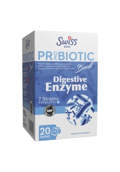 Swiss Bork Digestive Enzyme Boost 20 Şase