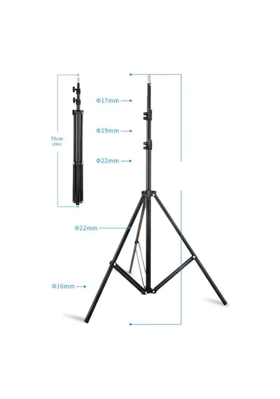 Newface 2.1 Tripod Stand Led Işık İçin